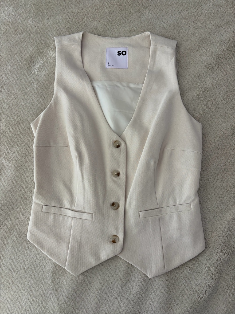 SO Cream Women's Structured Vest Top